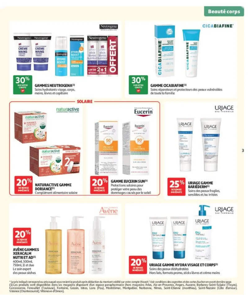 Auchan catalogue du 31/03 – page 3