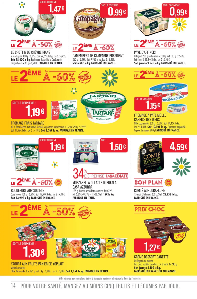 Supermarchés Match catalogue du 31/03 – page 14