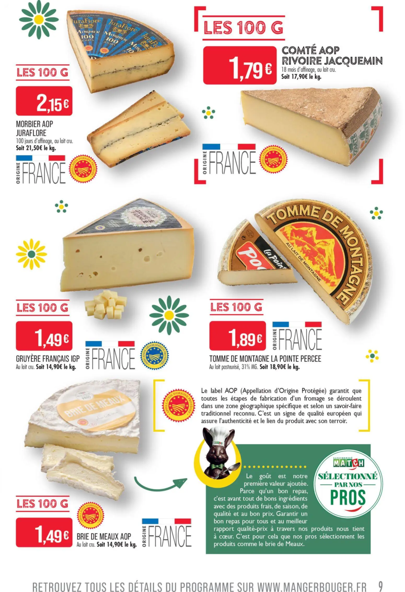 Supermarchés Match catalogue du 31/03 – page 9