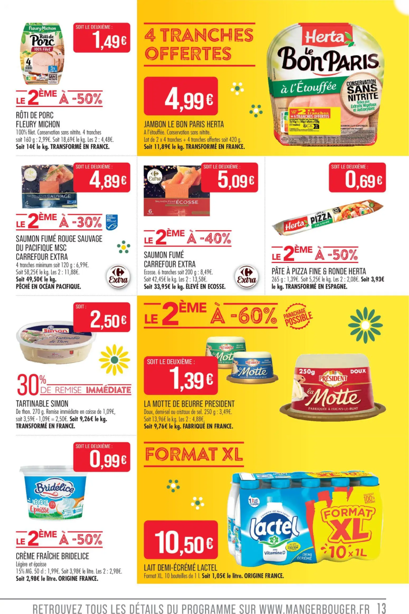 Supermarchés Match catalogue du 31/03 – page 13