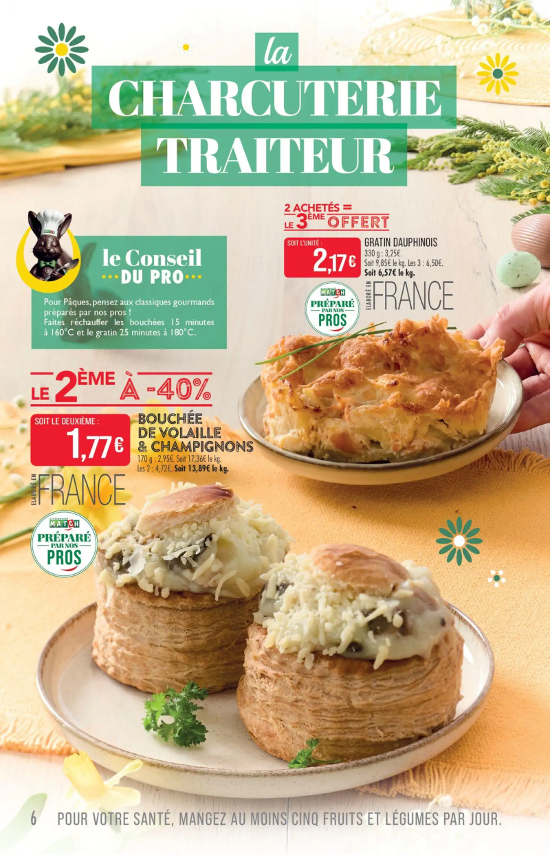 Supermarchés Match catalogue du 31/03 – page 6