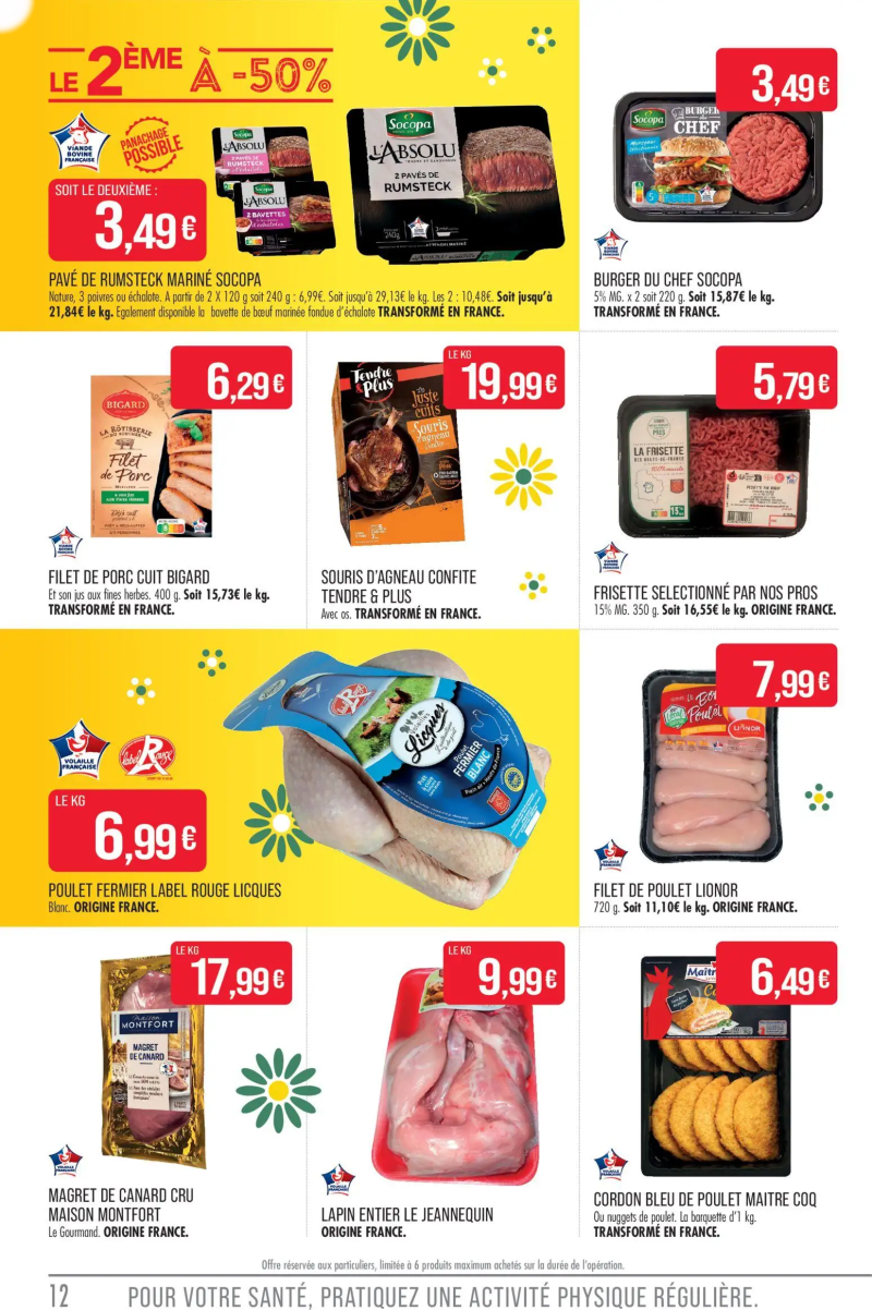 Supermarchés Match catalogue du 31/03 – page 12