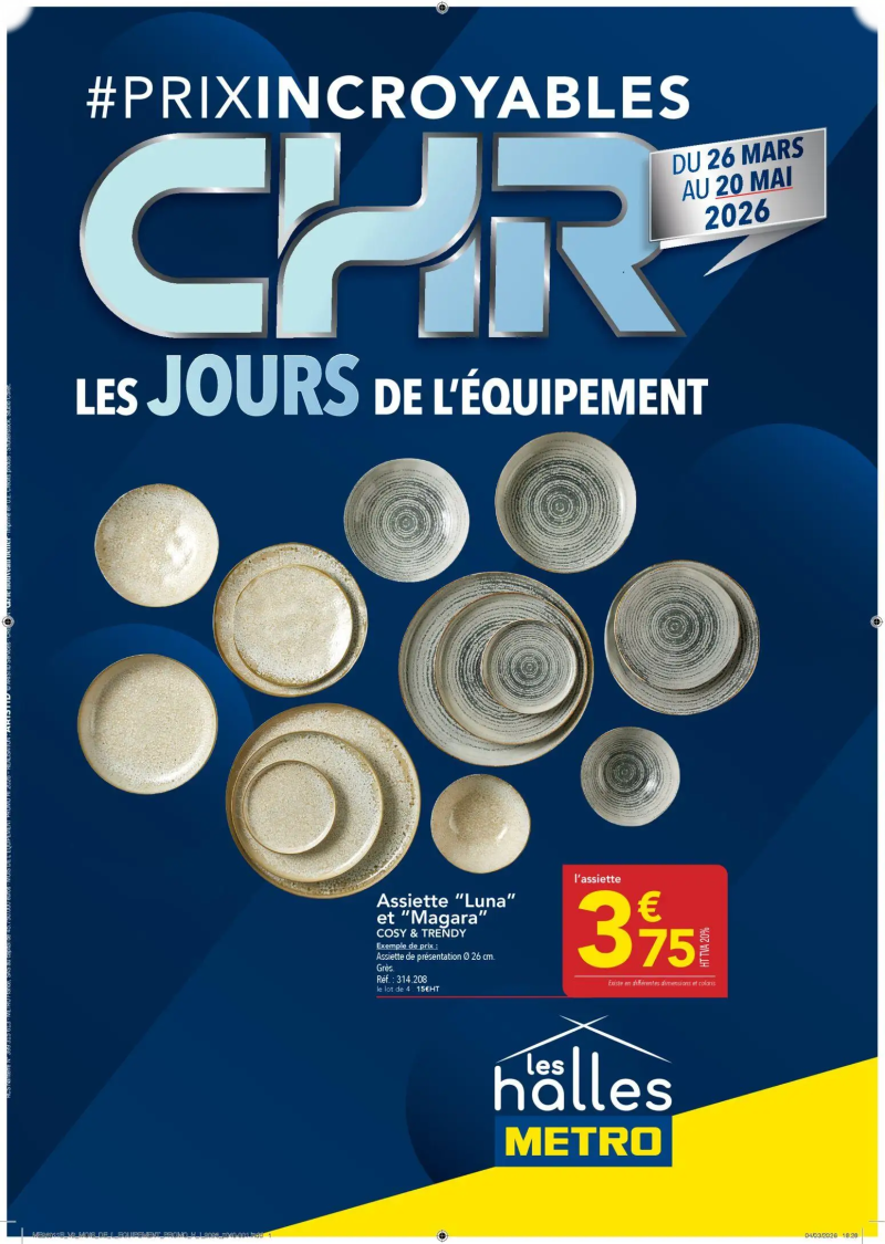 Metro catalogue du 26/03 – page 1