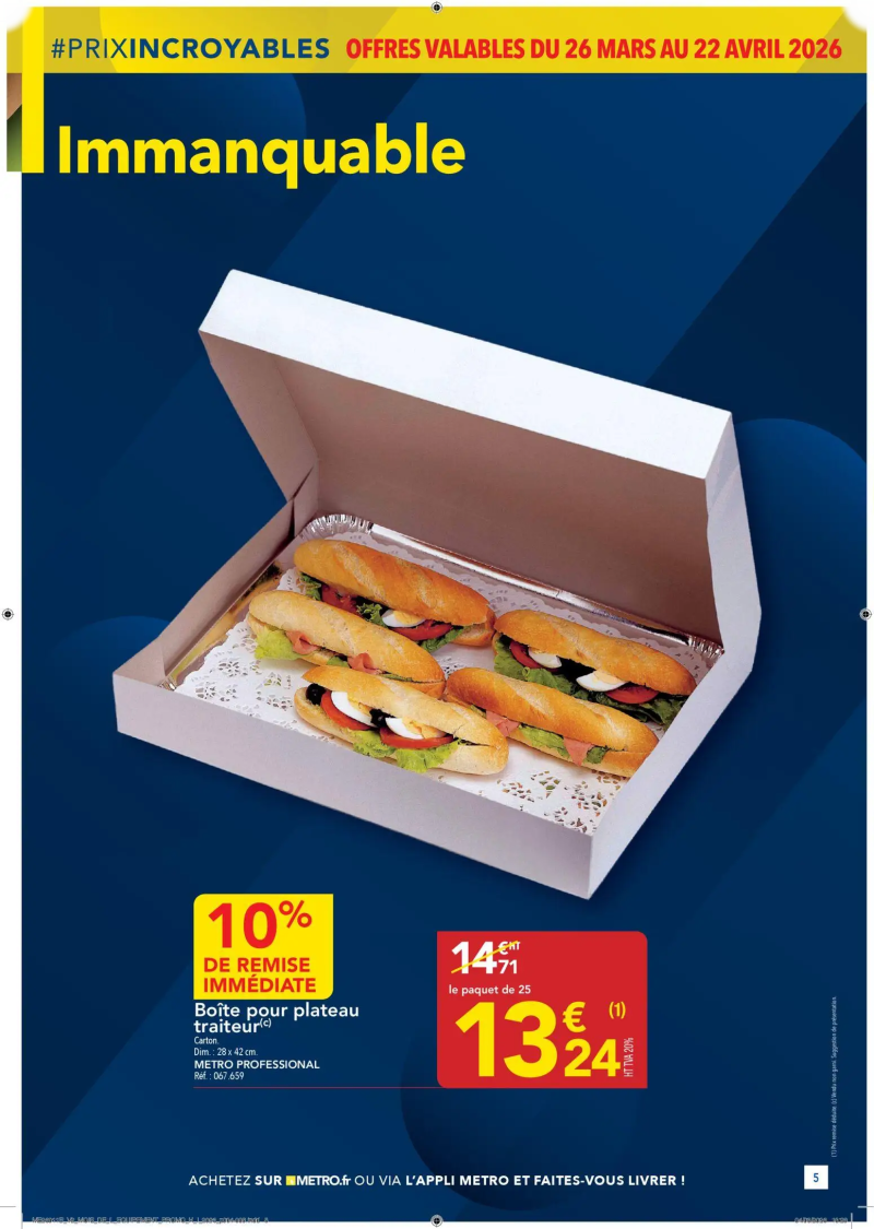 Metro catalogue du 26/03 – page 5