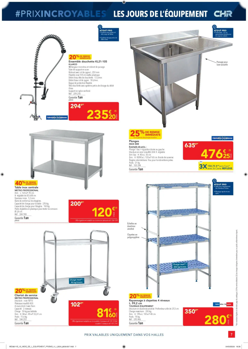 Metro catalogue du 26/03 – page 7