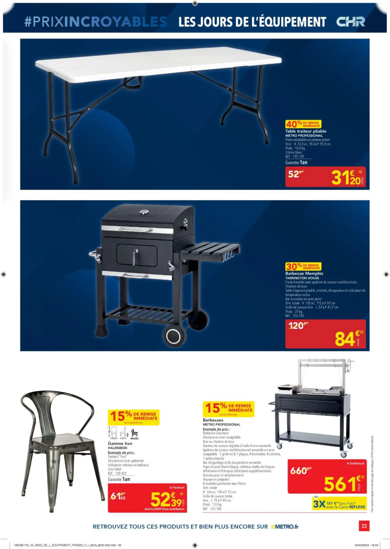 Metro catalogue du 26/03 – page 33