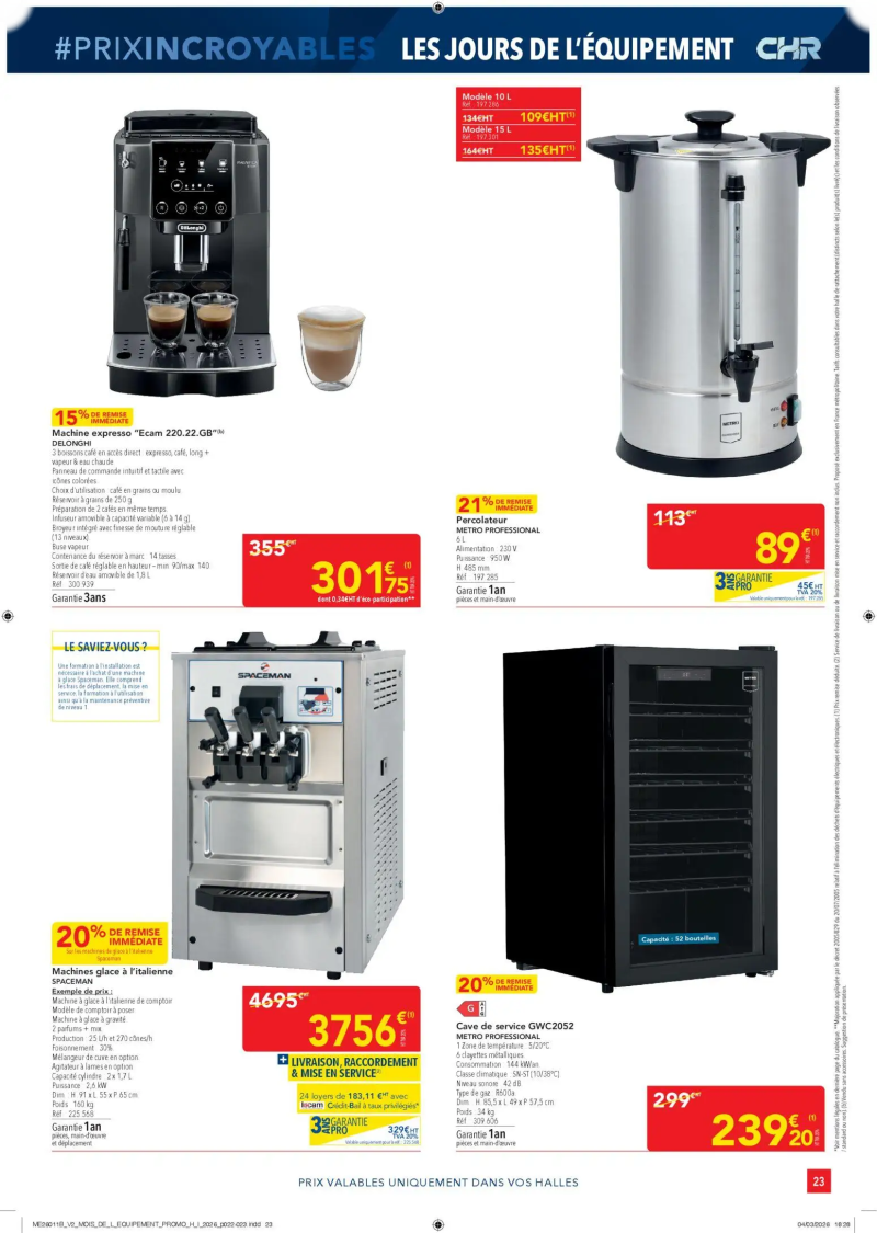 Metro catalogue du 26/03 – page 23
