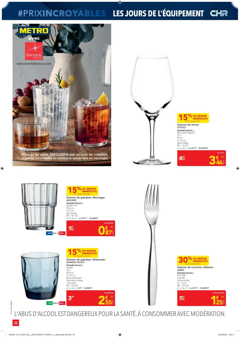 Metro catalogue du 26/03 – page 28