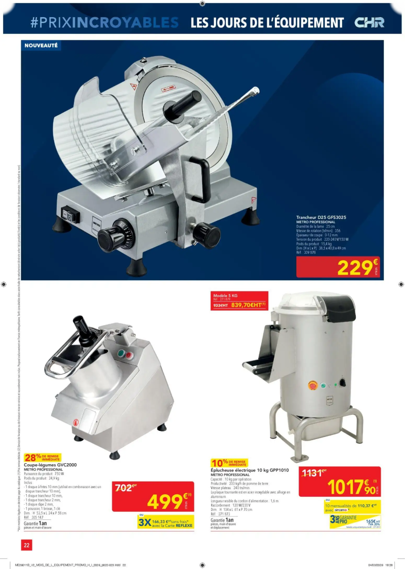 Metro catalogue du 26/03 – page 22