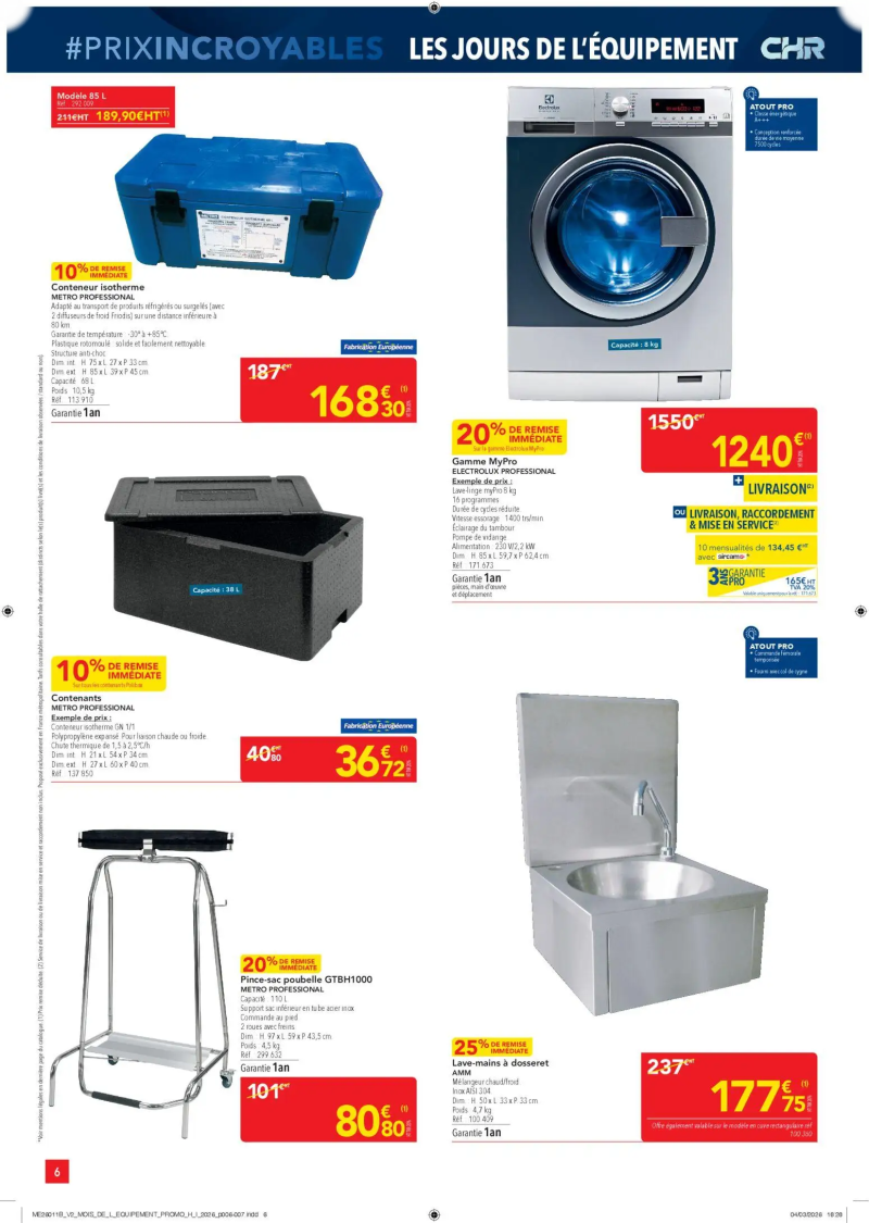 Metro catalogue du 26/03 – page 6