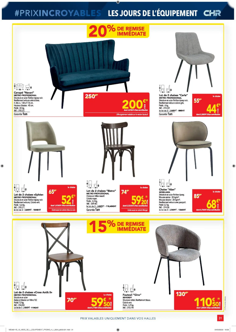 Metro catalogue du 26/03 – page 31