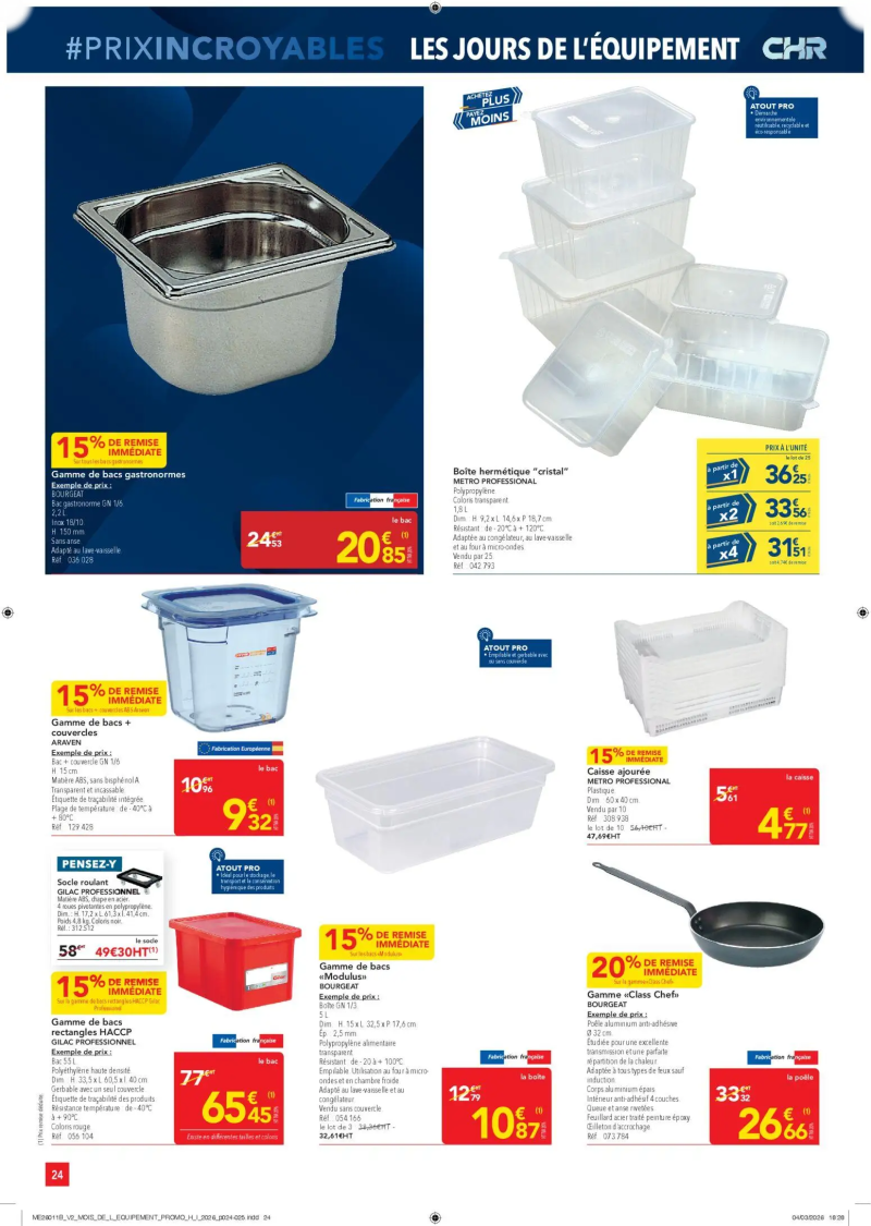 Metro catalogue du 26/03 – page 24