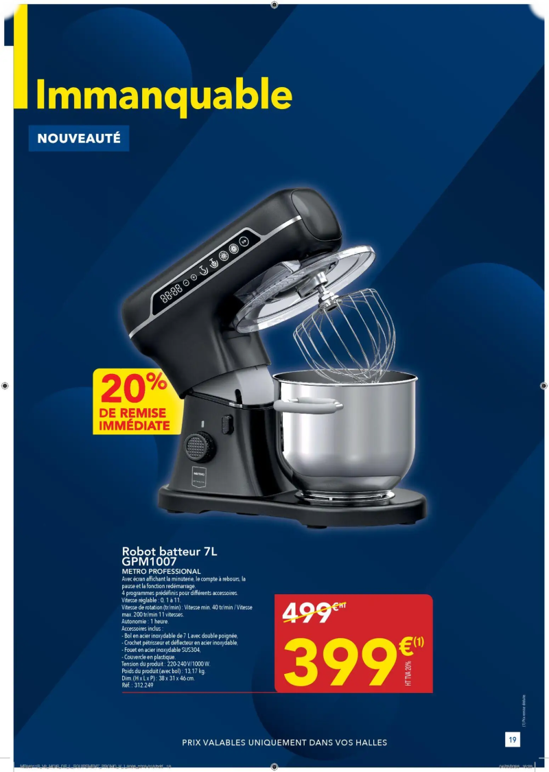 Metro catalogue du 26/03 – page 19