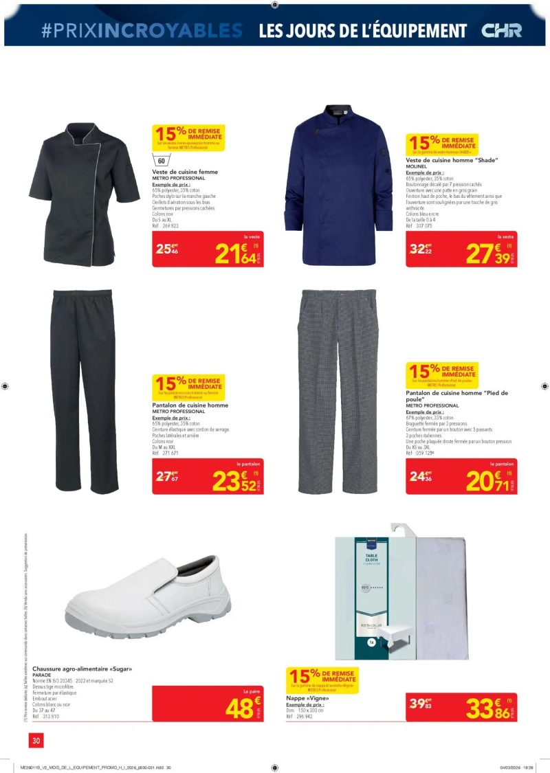 Metro catalogue du 26/03 – page 30