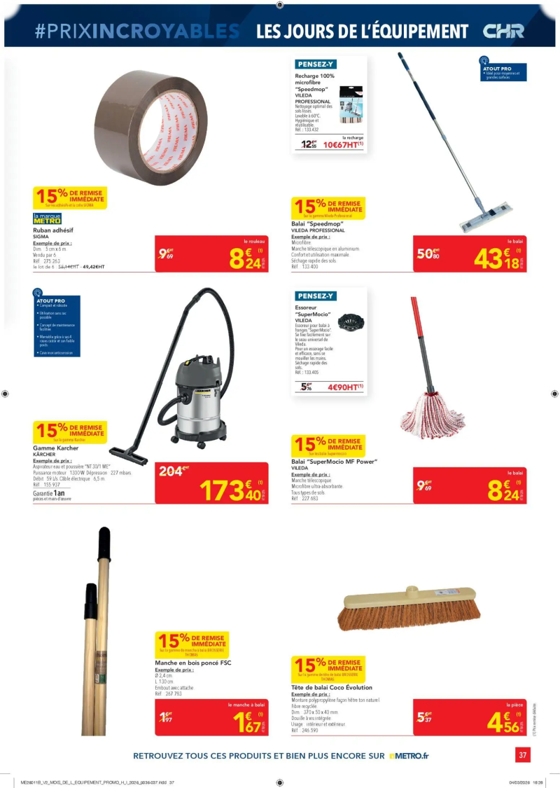 Metro catalogue du 26/03 – page 37