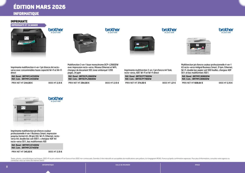 Rexel                                                     catalogue du 01/04 – page 8
