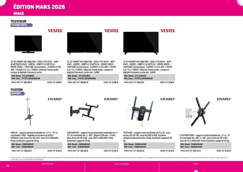 Rexel                                                     catalogue du 01/04 – page 20