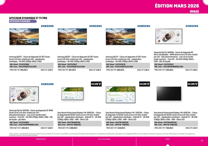 Rexel                                                     catalogue du 01/04 – page 17