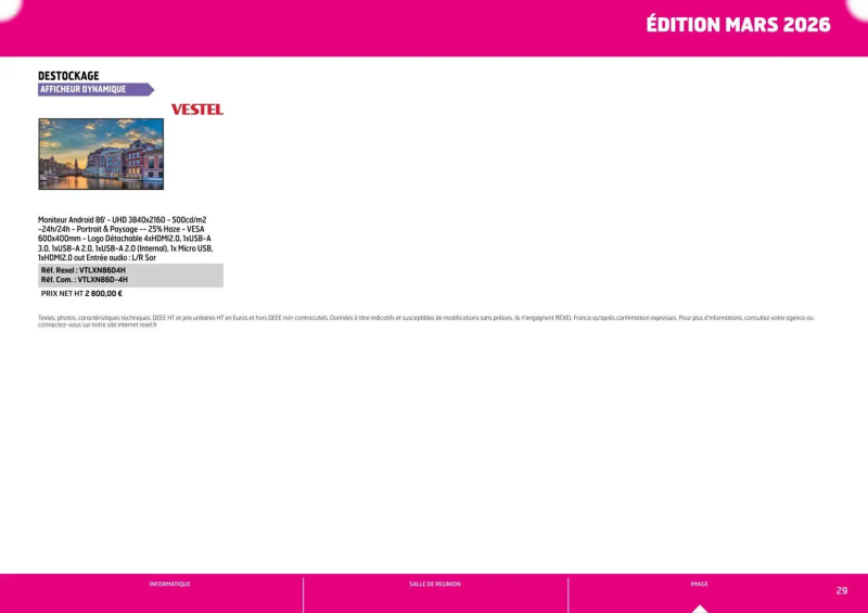 Rexel                                                     catalogue du 01/04 – page 29