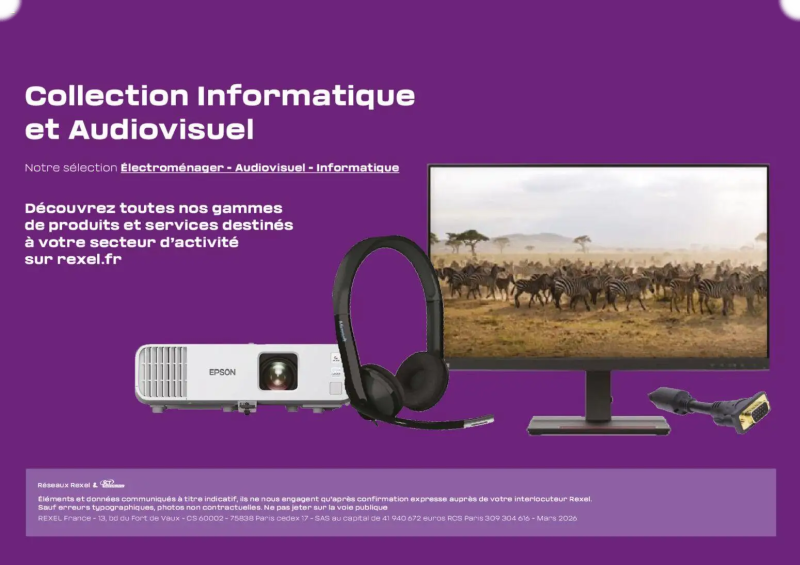 Rexel                                                     catalogue du 01/04 – page 36