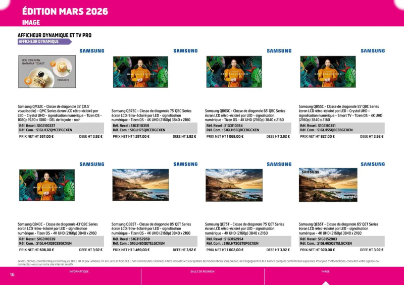 Rexel                                                     catalogue du 01/04 – page 16
