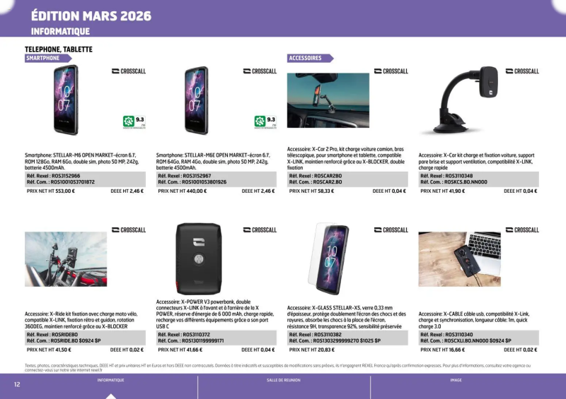 Rexel                                                     catalogue du 01/04 – page 12
