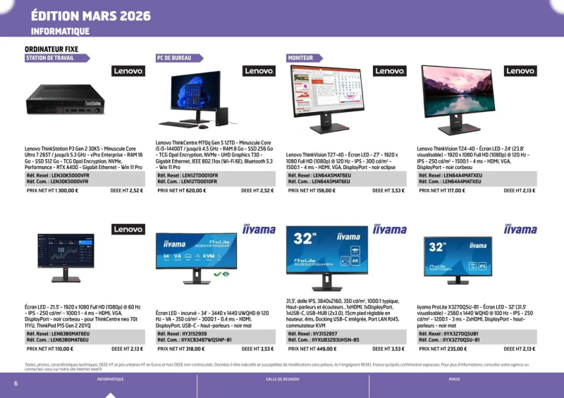 Rexel                                                     catalogue du 01/04 – page 6