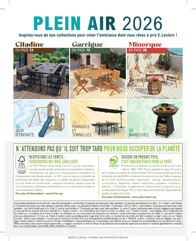 Brico E.Leclerc catalogue du 31/03 – page 2