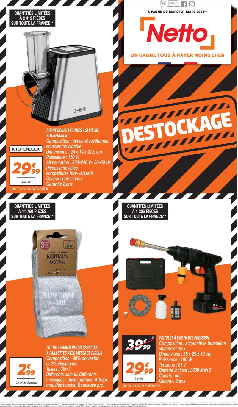 Netto catalogue du 31/03 – page 1