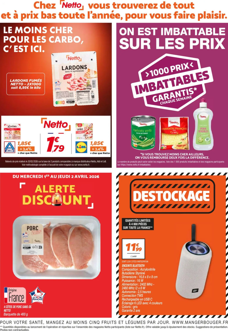 Netto catalogue du 30/03 – page 3
