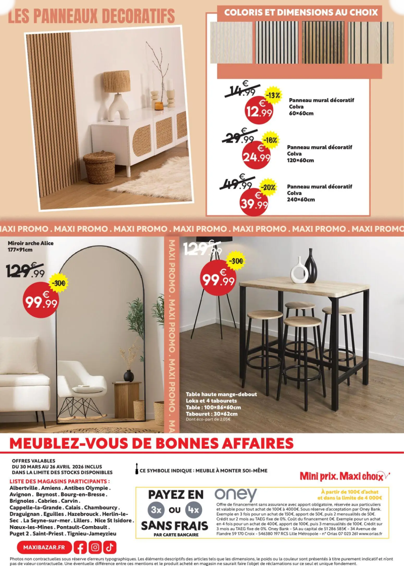Maxi Bazar catalogue du 30/03 – page 14