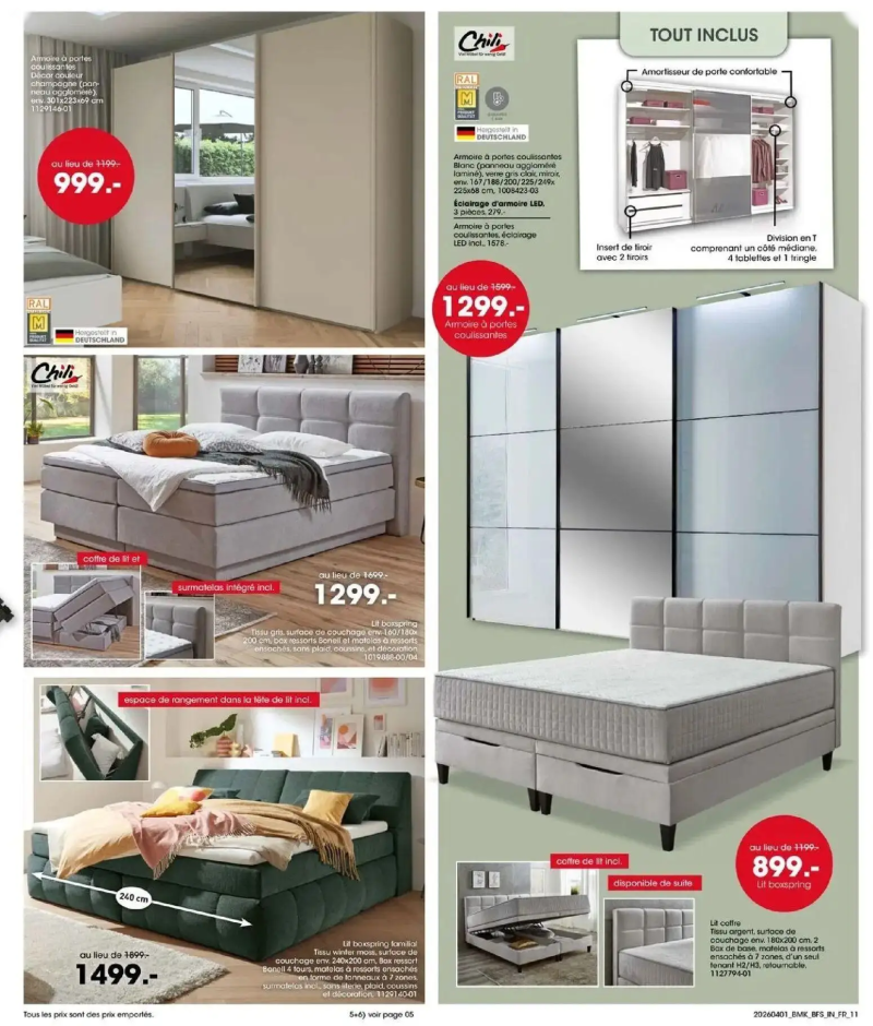Mobel Martin catalogue du 01/04 – page 11