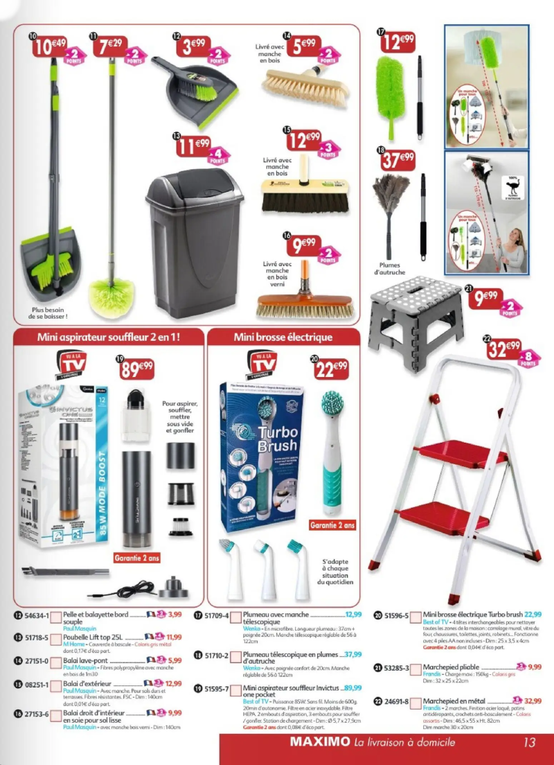 Maximo catalogue du 27/03 – page 13