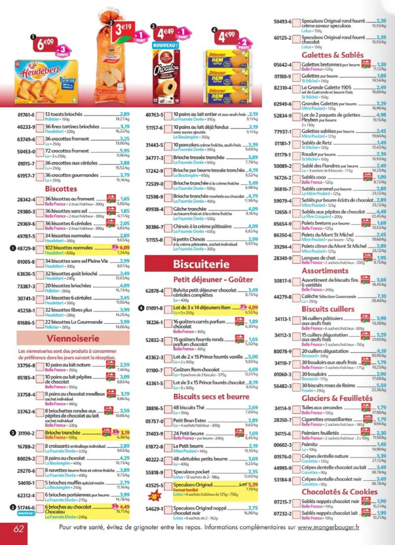 Maximo catalogue du 27/03 – page 62