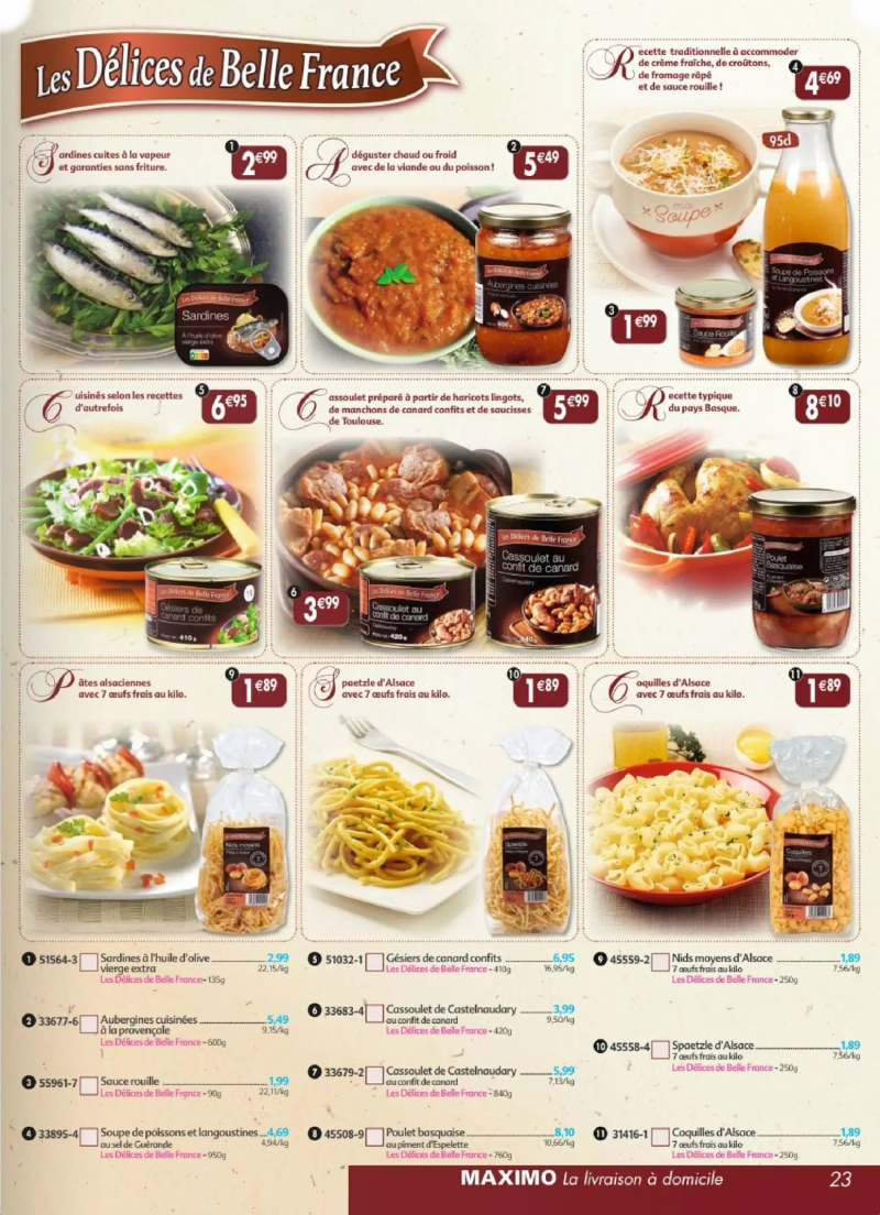 Maximo catalogue du 27/03 – page 23