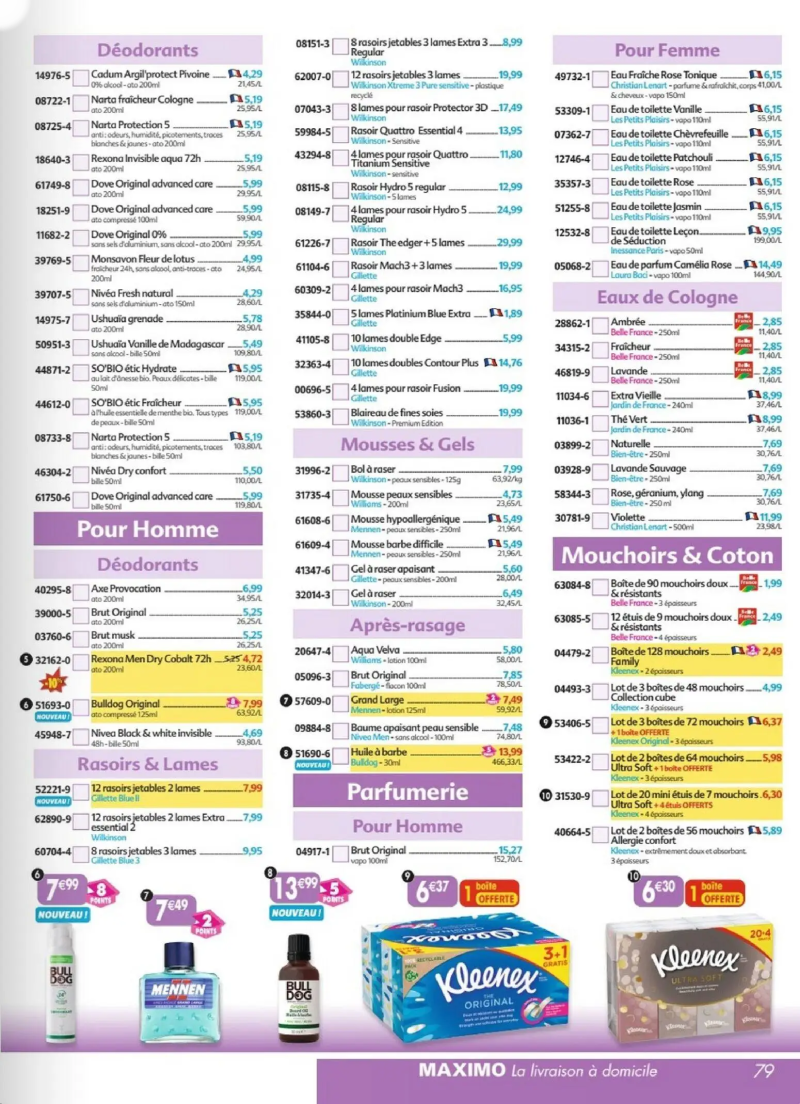 Maximo catalogue du 27/03 – page 79