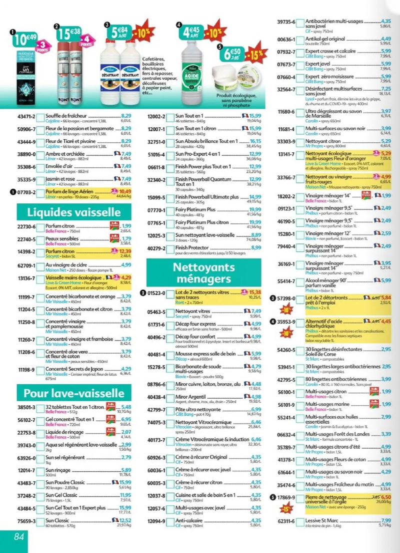 Maximo catalogue du 27/03 – page 84