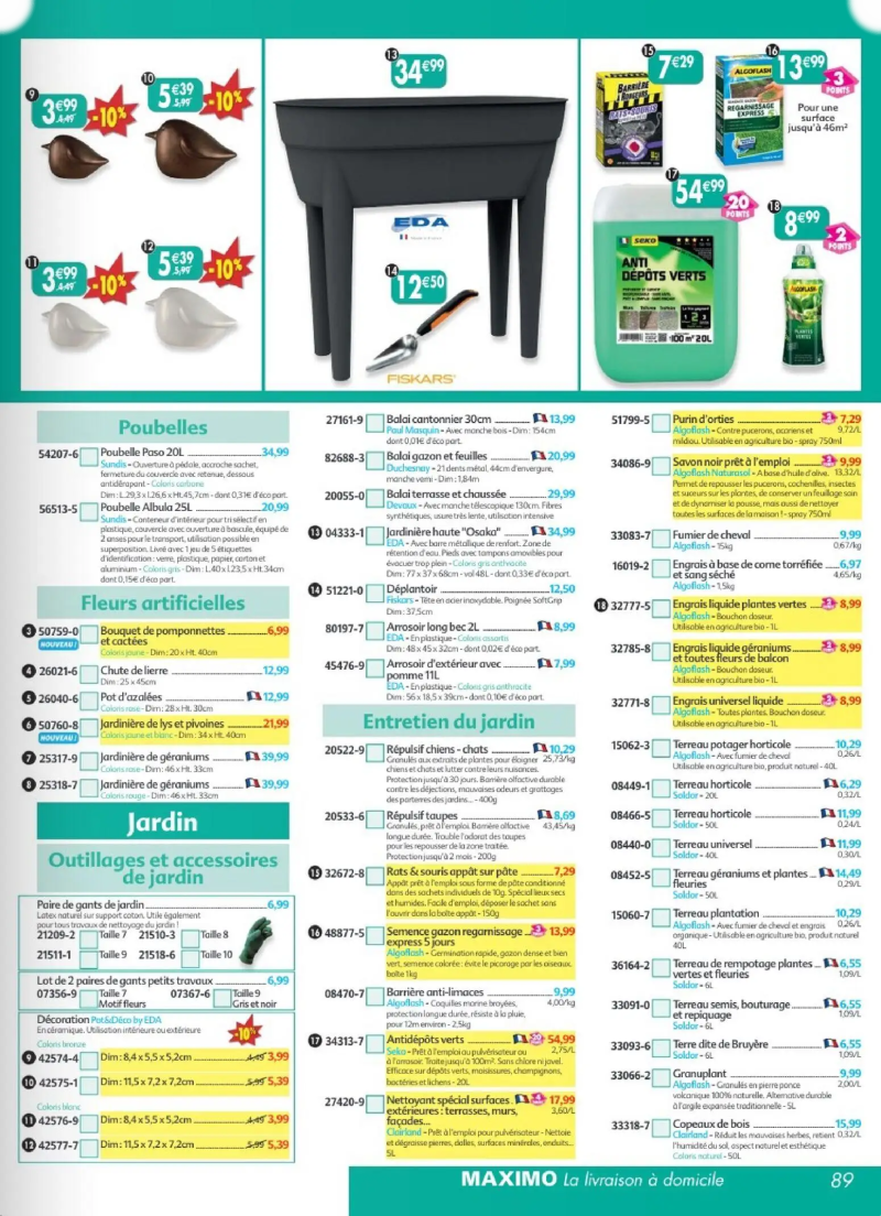 Maximo catalogue du 27/03 – page 89