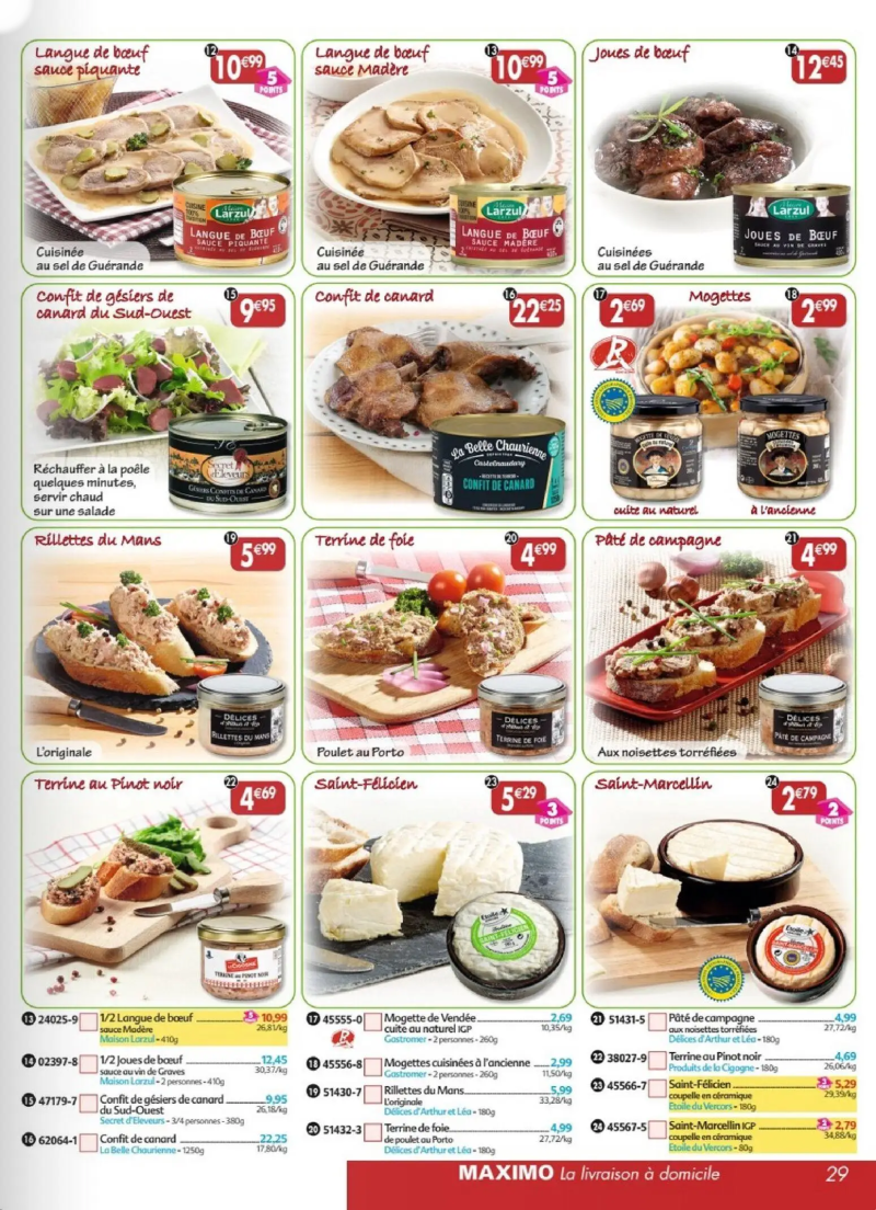 Maximo catalogue du 27/03 – page 29
