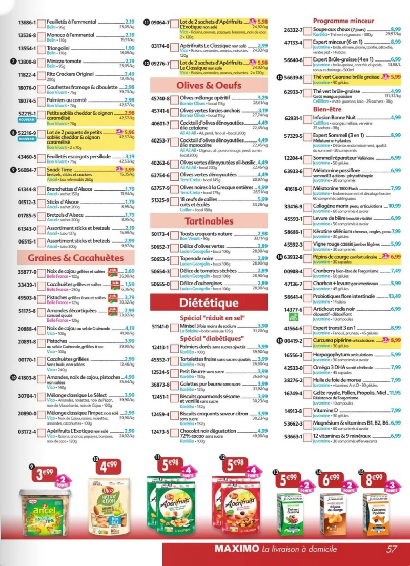 Maximo catalogue du 27/03 – page 57