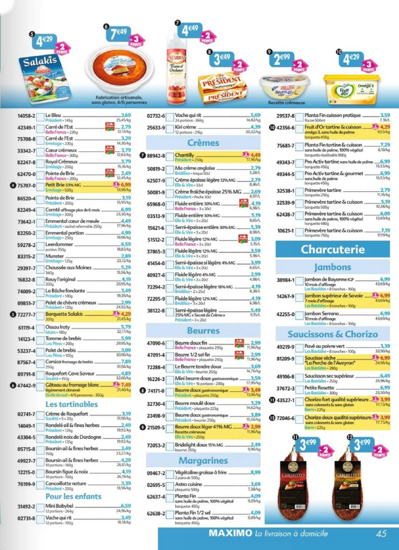Maximo catalogue du 27/03 – page 45