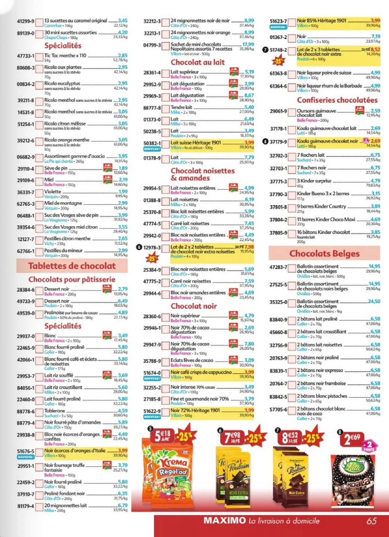 Maximo catalogue du 27/03 – page 65