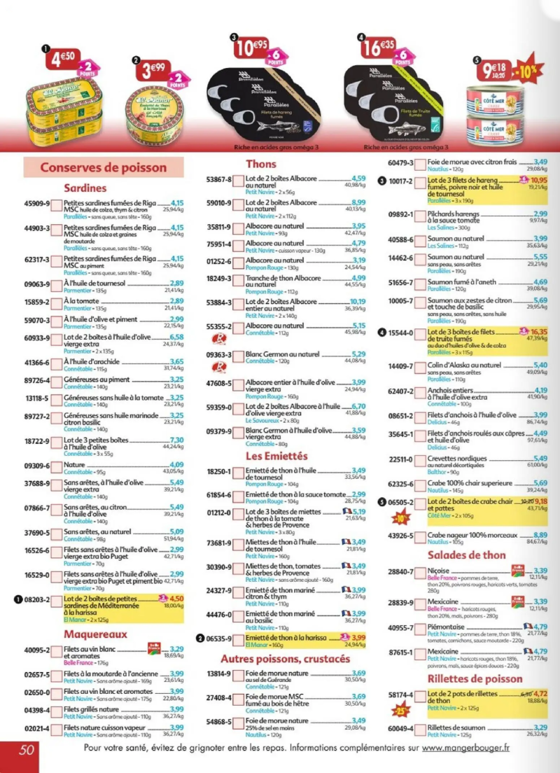 Maximo catalogue du 27/03 – page 50