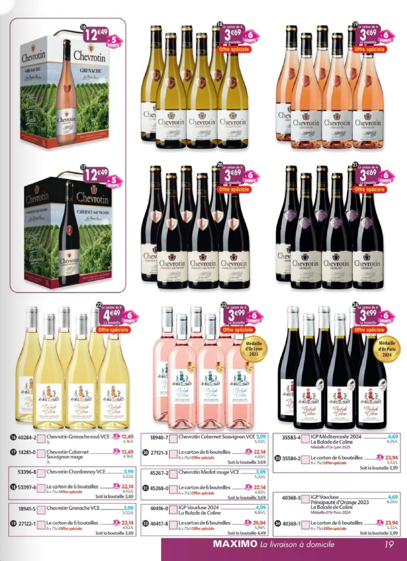 Maximo catalogue du 27/03 – page 19