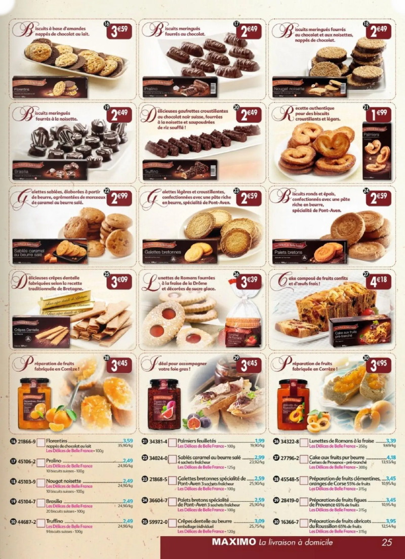 Maximo catalogue du 27/03 – page 25