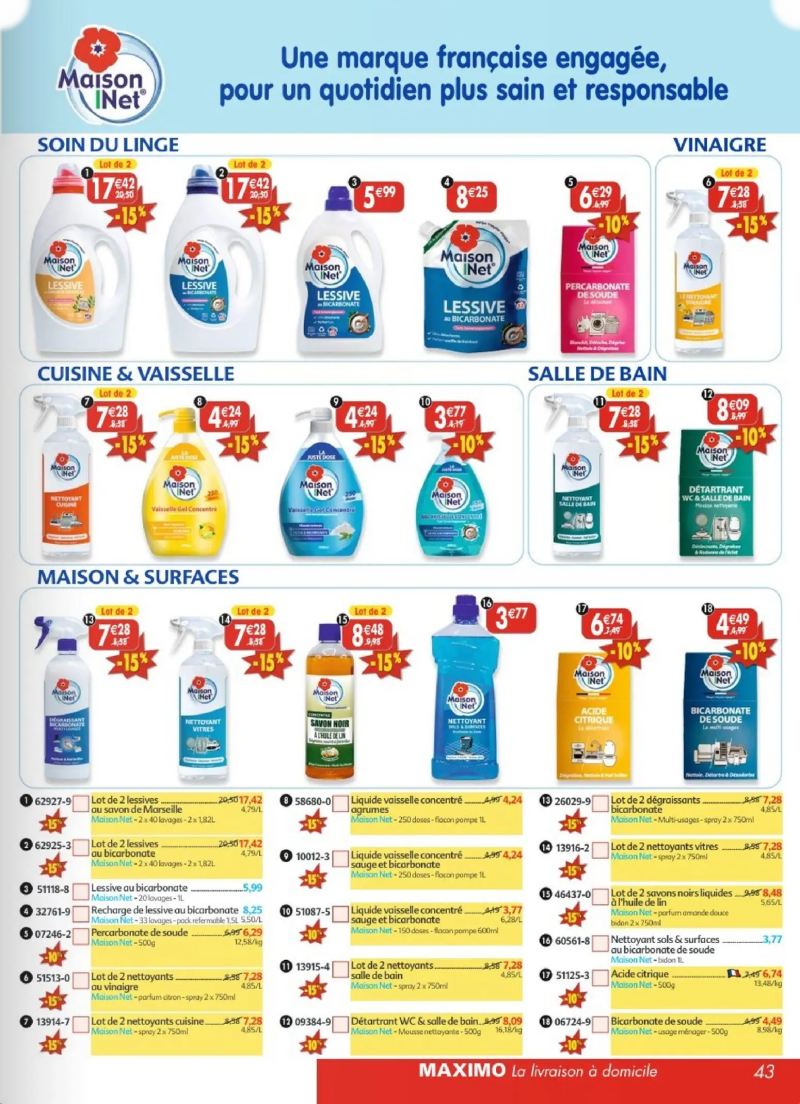 Maximo catalogue du 27/03 – page 43