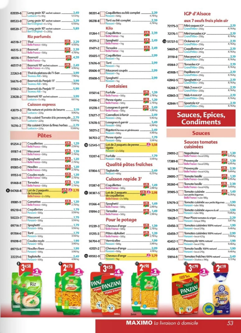 Maximo catalogue du 27/03 – page 53