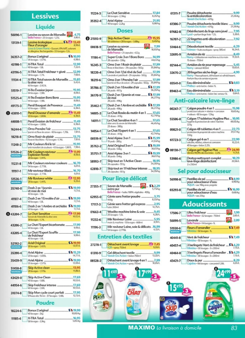 Maximo catalogue du 27/03 – page 83