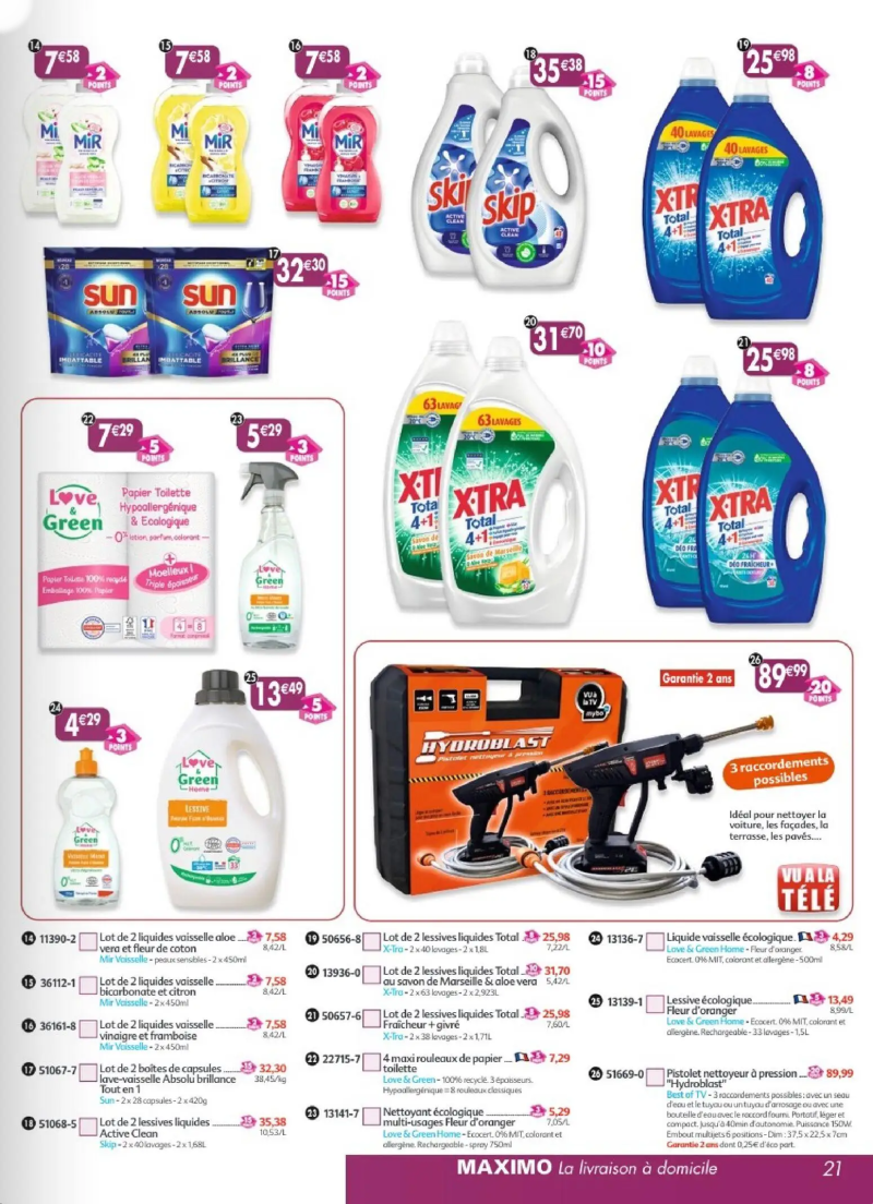 Maximo catalogue du 27/03 – page 21