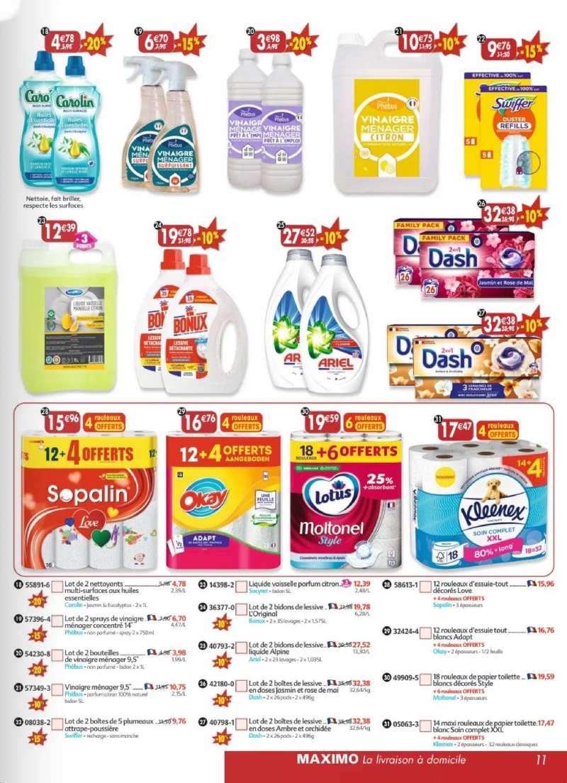 Maximo catalogue du 27/03 – page 11